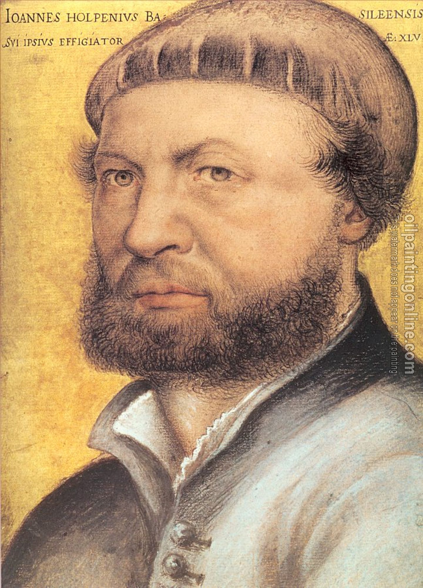 Holbein, Hans the Younger - Oil On Canvas